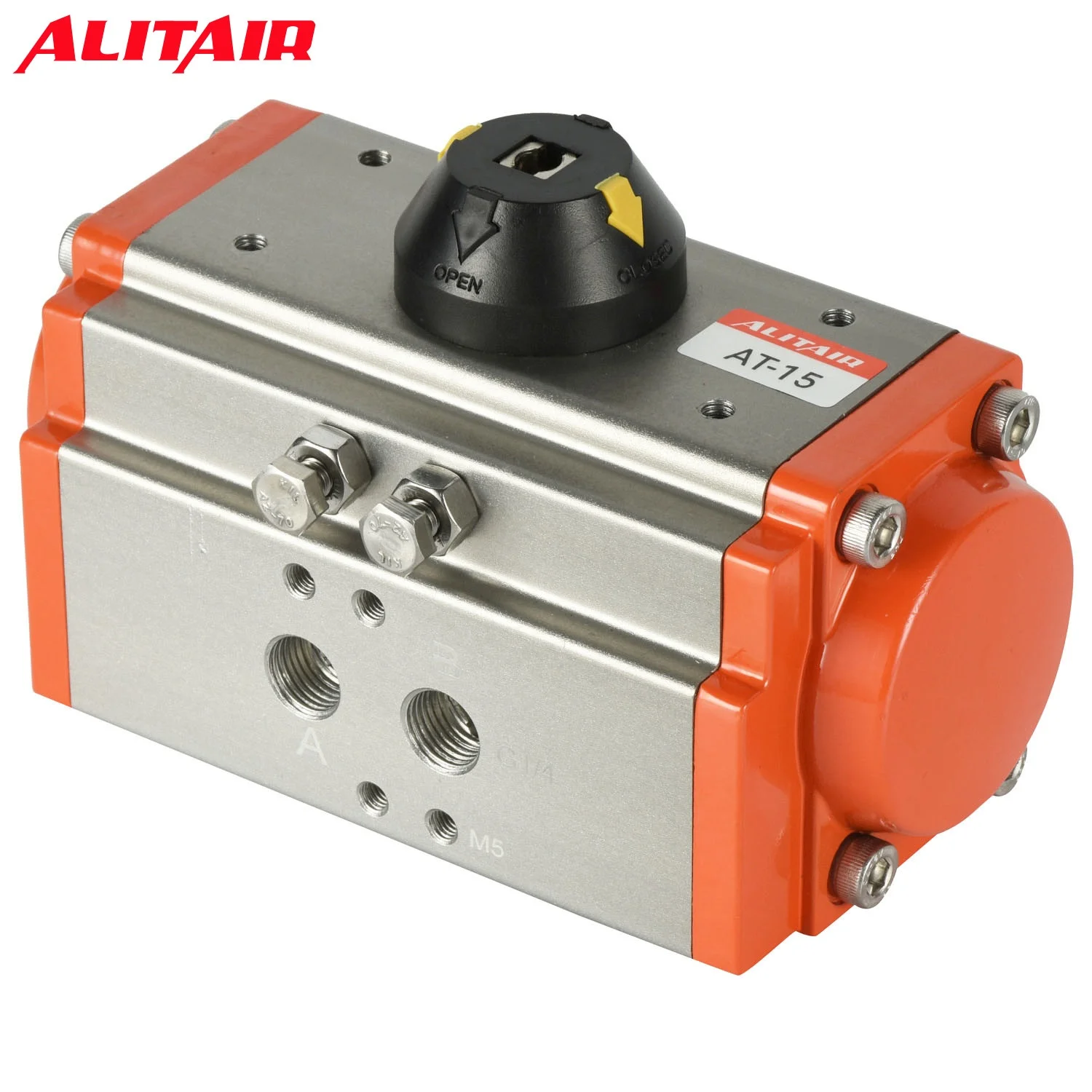 Alitair Pneumatic air torque China Manufacturer At63 Double Acting Pneumatic Actuator