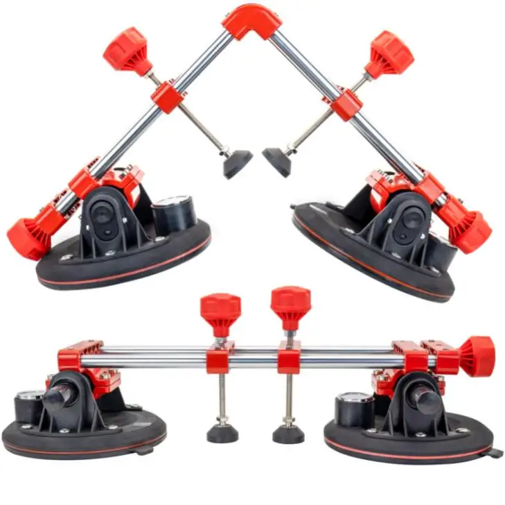 Glass Suction Cup, Heavy Duty Hand-held Vacuum Panel Lifter, Powerful Industrial Glass Sucker Carrier Granite Lifting