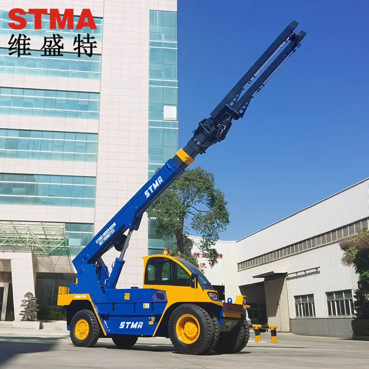 STMA brand chinese telescopic forklift telehandler 4ton 5ton 6ton 8ton diesel powered 4-wheel drive telescopic forklift