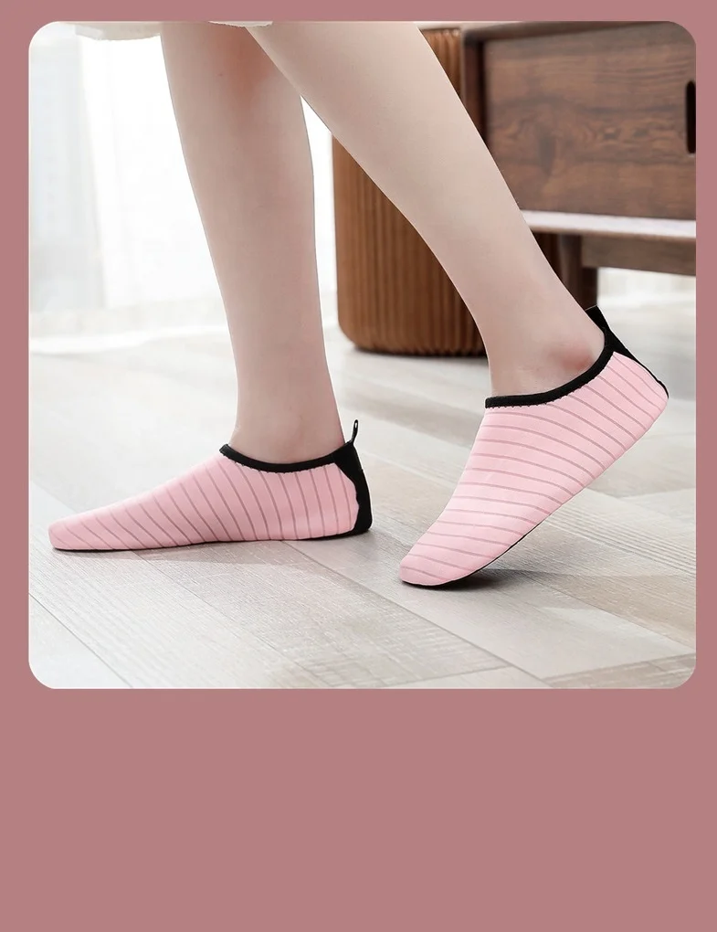 Women Men Kids Summer Rubber Sole Diving Barefoot Quick Dry Aqua Socks Beach Swim Yoga Exercise Water Shoes