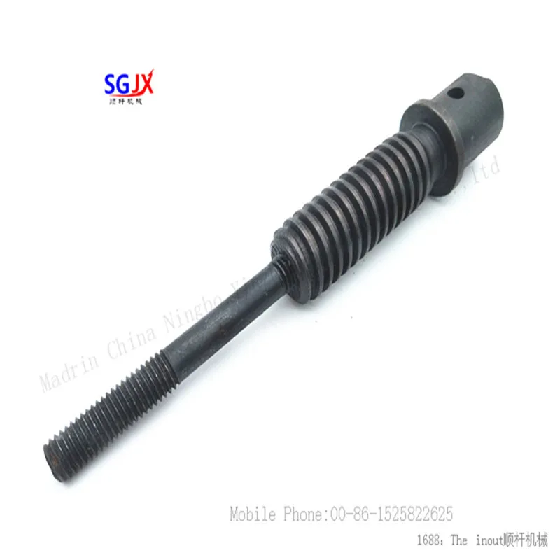 Production of mechanical parts oil plug tubing fasteners connected to the transmission parts