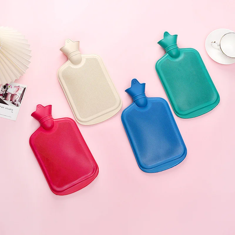 500ml, 1L, 2L Pain Relief from Headaches, Cramps, Arthritis, Back Pain, Hot and Cold Therapy Rubber Hot Water Bottle Bag