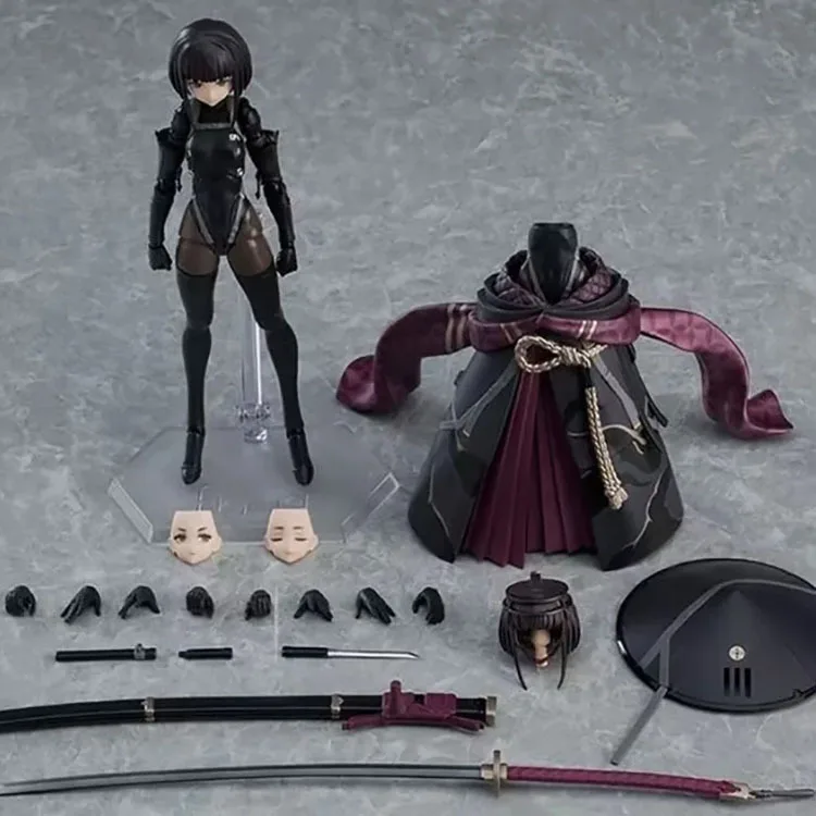 15CM/6inch Game Decorations figma 549 Falslander Ronin Removable Anime Action Figure With Box