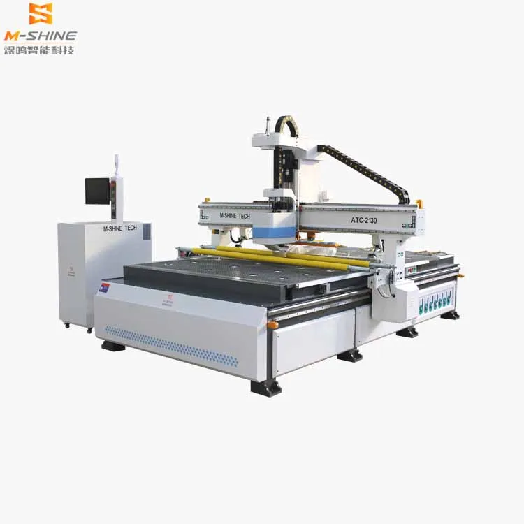 1325 ATC CNC MACHINE Rotary 3D CNC ROUTER With 9.0KW  Spindle for wood stone acrylic PVC MDF 3D Carving jinan m-shine