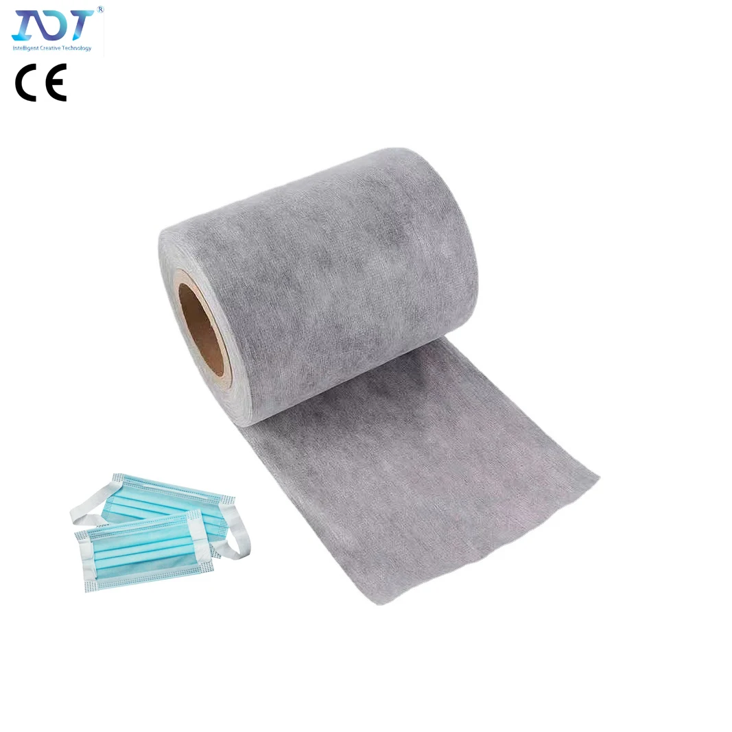 High Grade Biodegradable 55g Soft 3D Face Mask Elastic Nonwoven Fabric for Mask Earloop Making