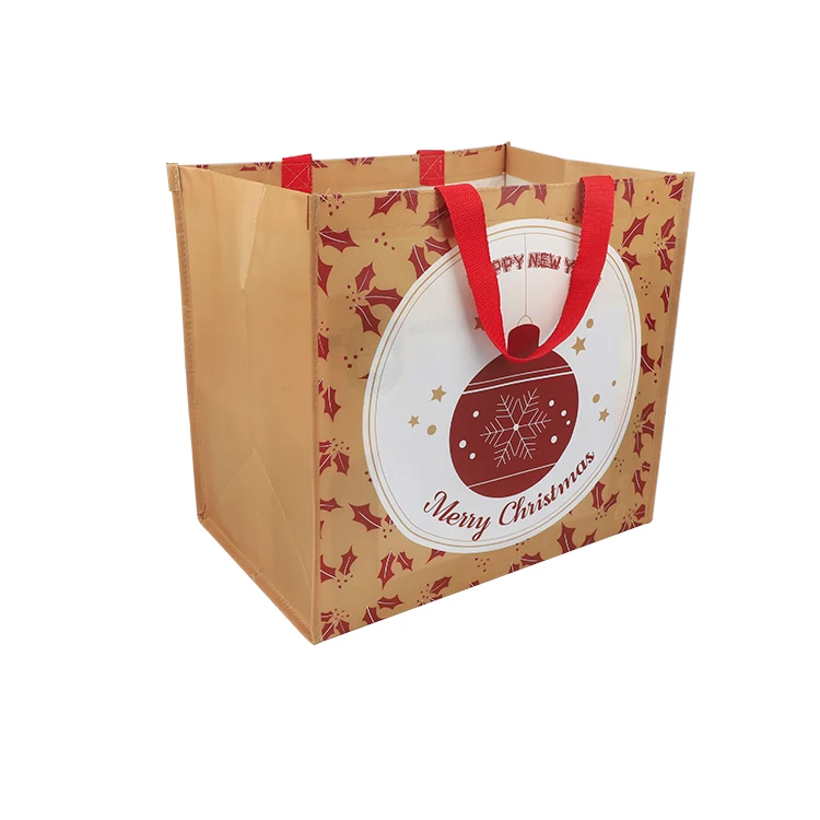 Wholesale high quality Shopper eco friendly Laminated Tote custom sac plastic and non woven fabric grocery bag
