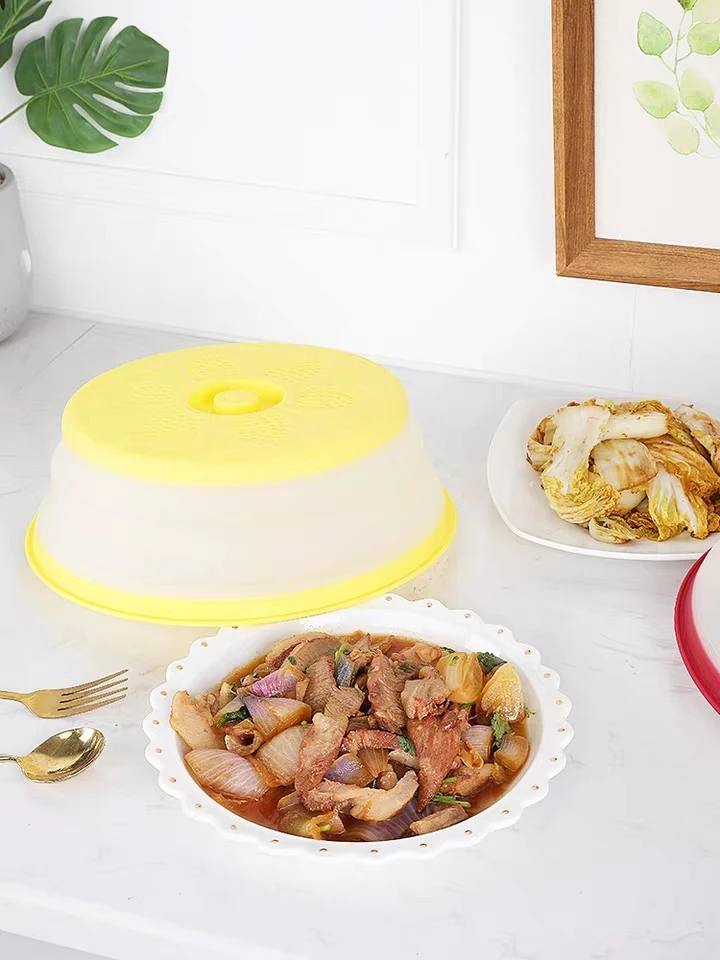  Японская купольная тарелка для еды складная микроволновой