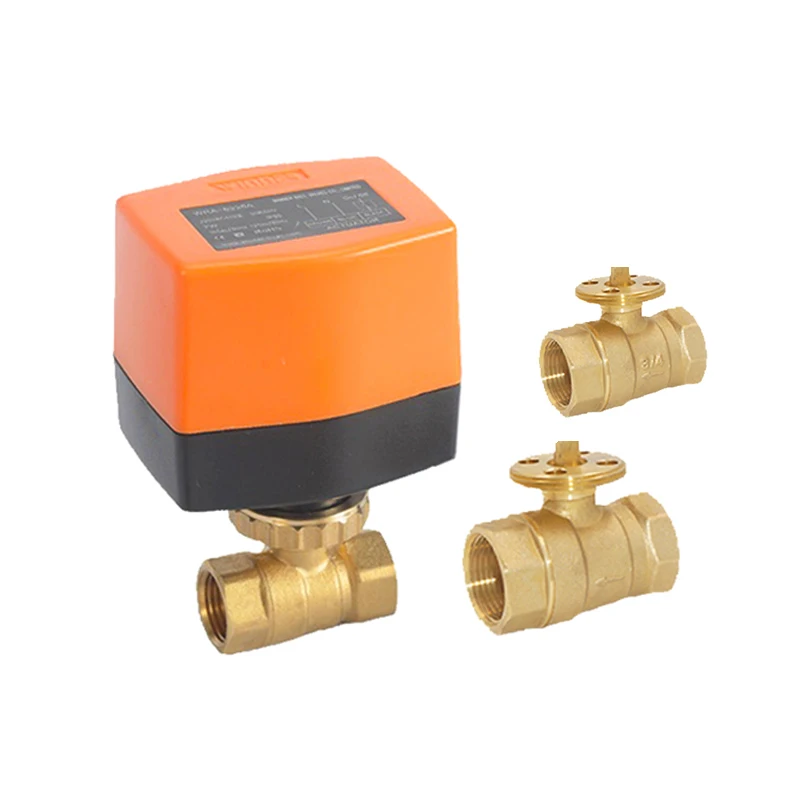 Winvall OEM/ODM Valve Manufacturer 220V Two Way Motorized Valves Electric Actuator Control Motorised Brass Ball Valve
