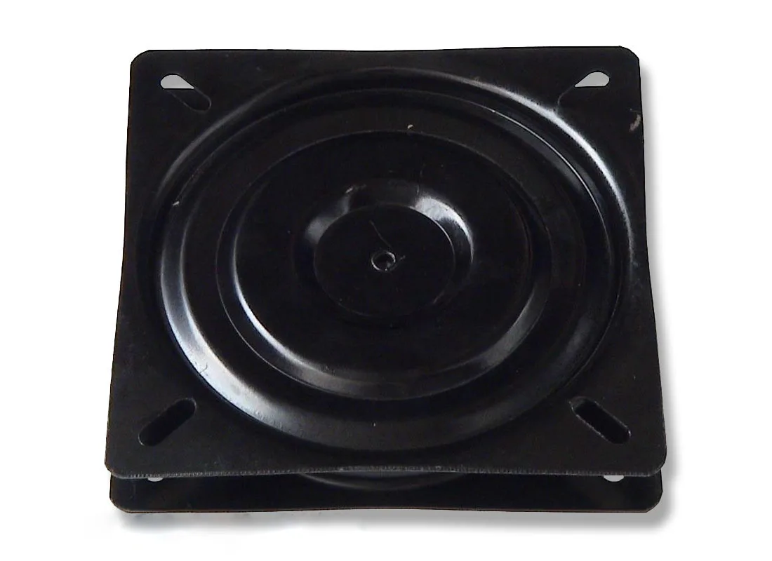 Square metal turntable ball bearing swivel plates