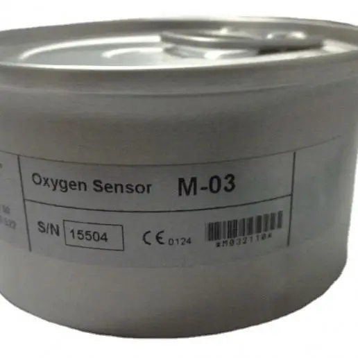 Немецкий газовый датчик, медицинский кислородный датчик M-04 датчик кислорода на батарейке M-03 оригинал