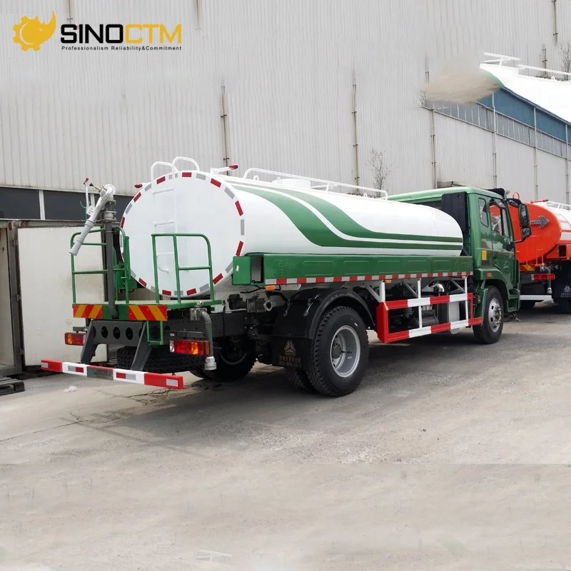 Special Water Tanker Truck 4X2 Watering Cart Transport Sprinkler Spray Water Tank Truck
