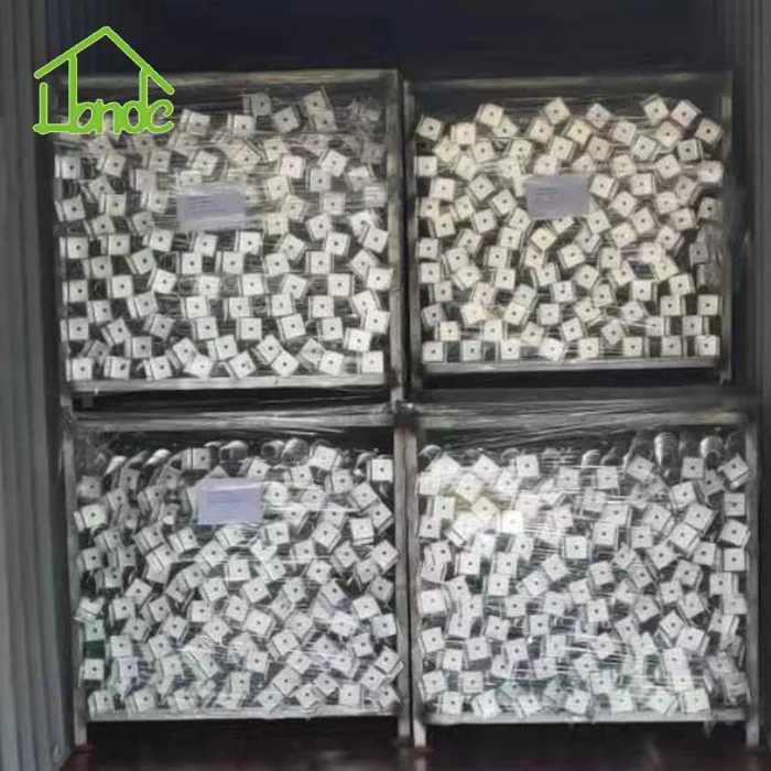 No Dig Ground Anchor DIY Screw in Post Stake for 4x4 Post