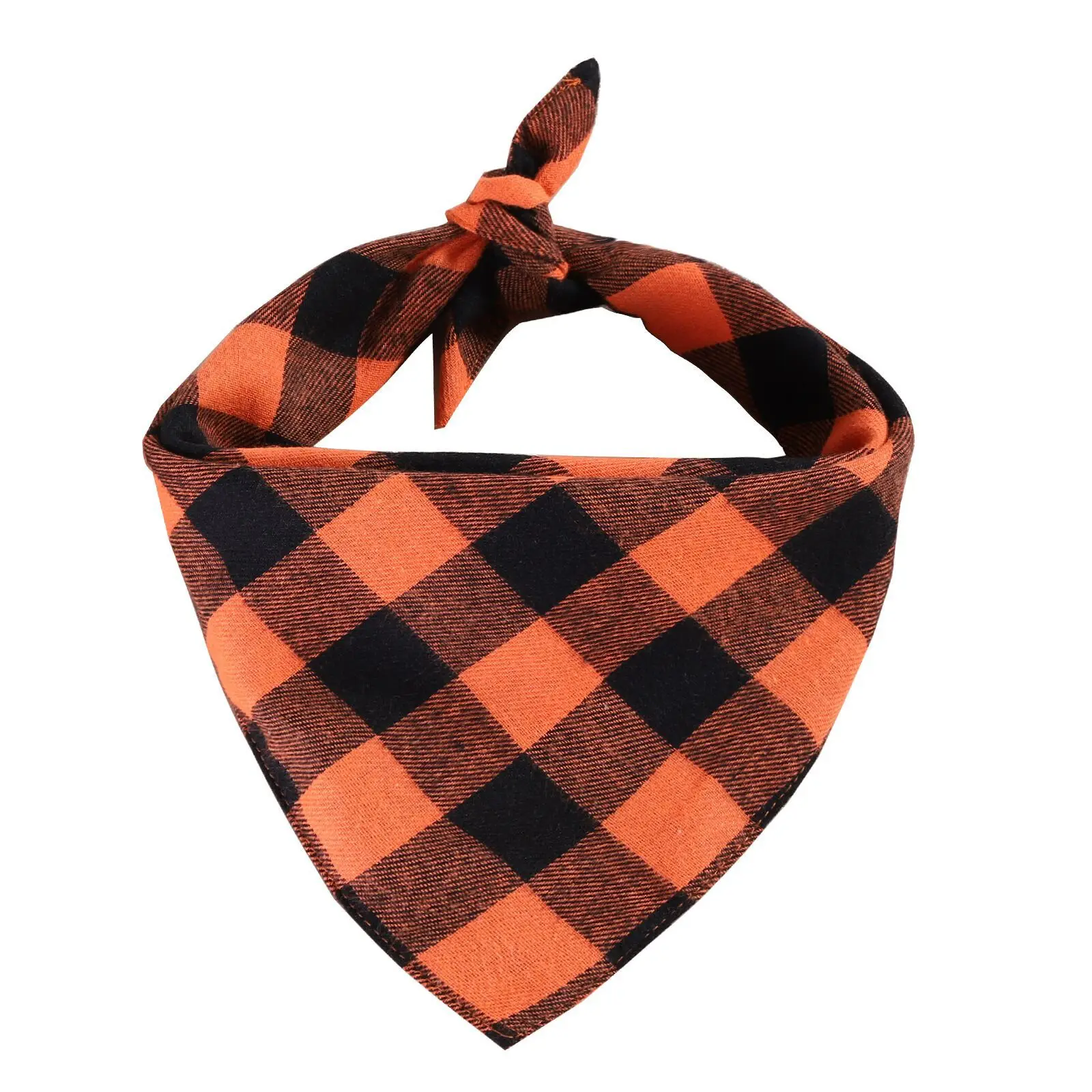 Classic Red Black Plaid Pet Dog Bandana Cat Puppy Kerchief Pet Dog Accessories Pet Neckerchief Scarf Dog Saliva Towel