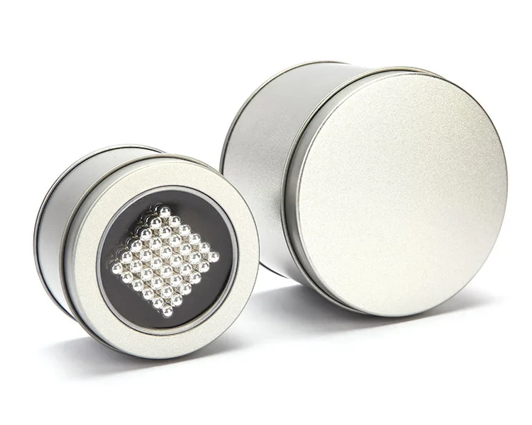 2021 Hot sale 5mm Green Neodymium Magnet ball Cube 216 pcs BuckBall blocks magnetic balls Fidget Educational Toy