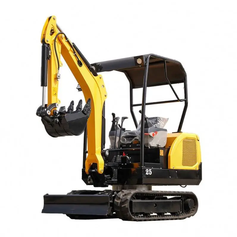 Free Shipping CE EPA Home Farm Kubota Engine 1.7Ton 2Ton 3.5Ton Cabin Small Crawler Digger Micro Bagger Mini Excavator
