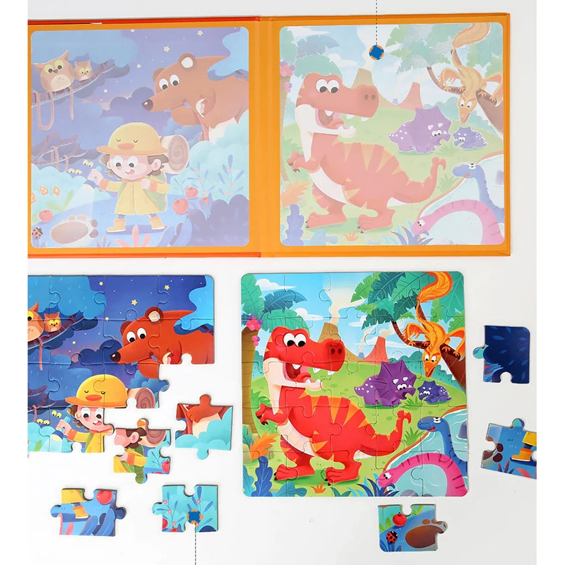 New Design New Arrival Educational Magnetic Jigsaw Puzzle for 3+ Kids