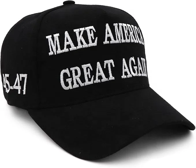 2024 MAGA Hats 45-47 Make America Great Again Hat Election Campaign Baseball Cap With USA Flag