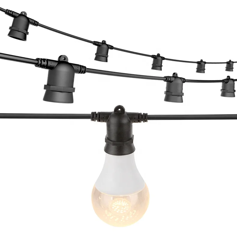 New LED plant growth light string outdoor farm planting supplementary light string wire decoration lighting cable lamp holder