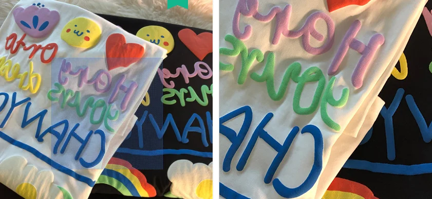 wholesale tshirts with logo custom logo printed summer oversized heavyweight cotton custom puff print men 3d t-shirt