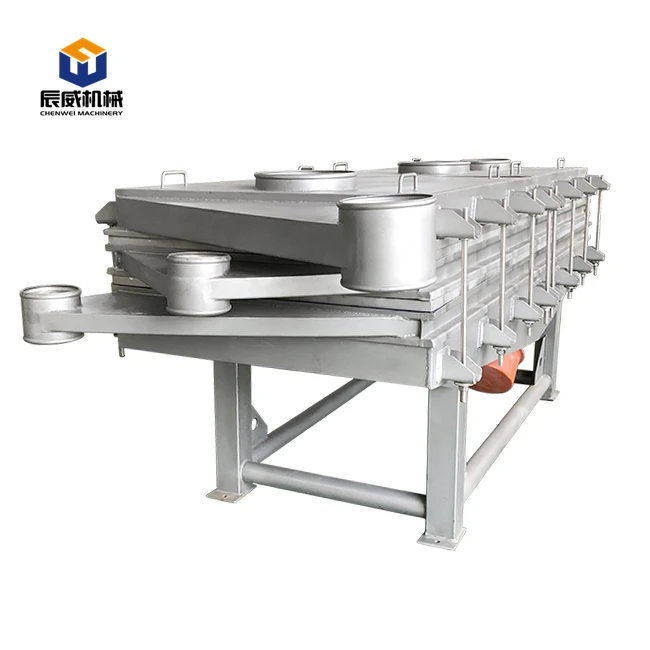CW sand  sifter mineral separator linear screen vibration machine