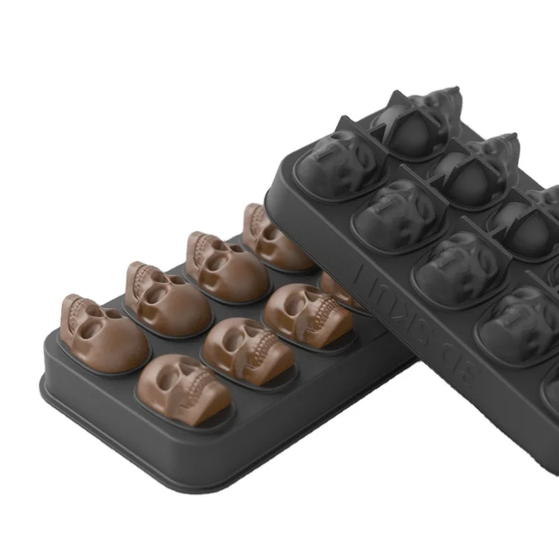 10 силиконовых кубиков льда