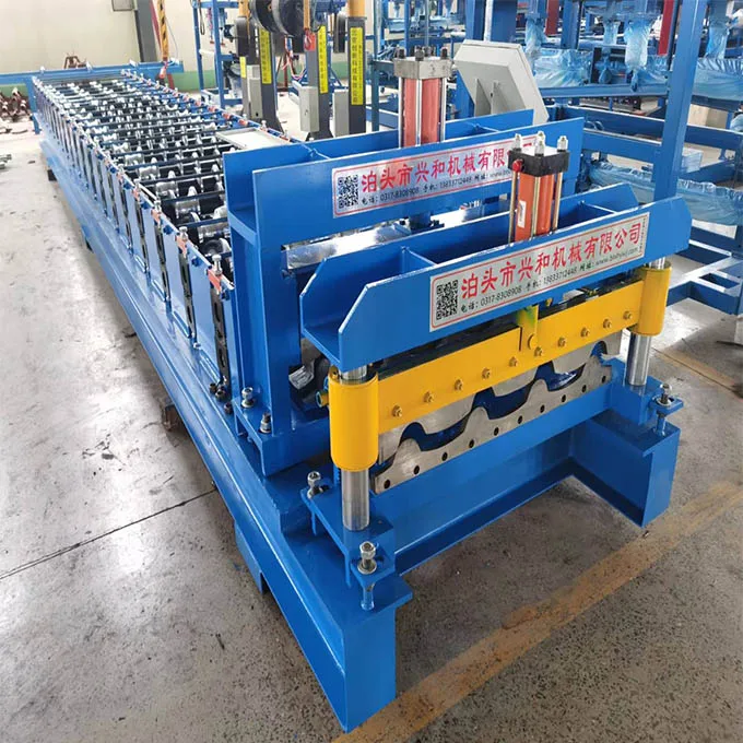 Машина для изготовления листового листа для глазурованной черепицы ibr