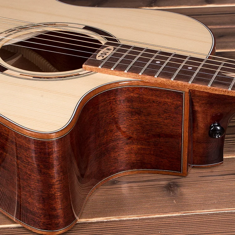 
Factory supply 38/41 inch acoustic guitars Handmade solid wooden Acoustic Guitar Musical Instruments 