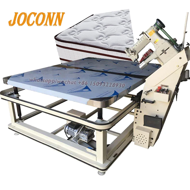 Автоматическая машина для оверлока матраса, швейная машина для наматрасника с лентой, машина для шитья окантовки матраса