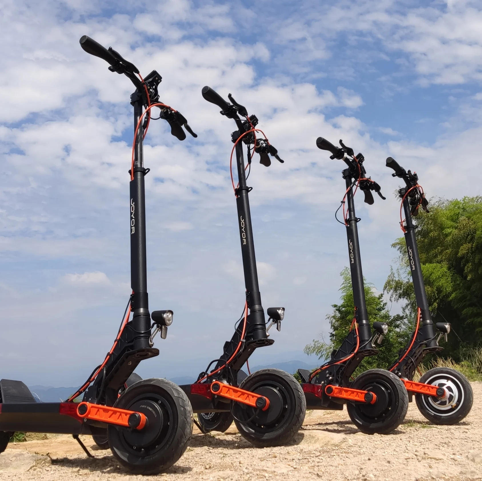 JOYOR S7  10 Inch Electric Scooter Foldable 600W  scooter adult off road