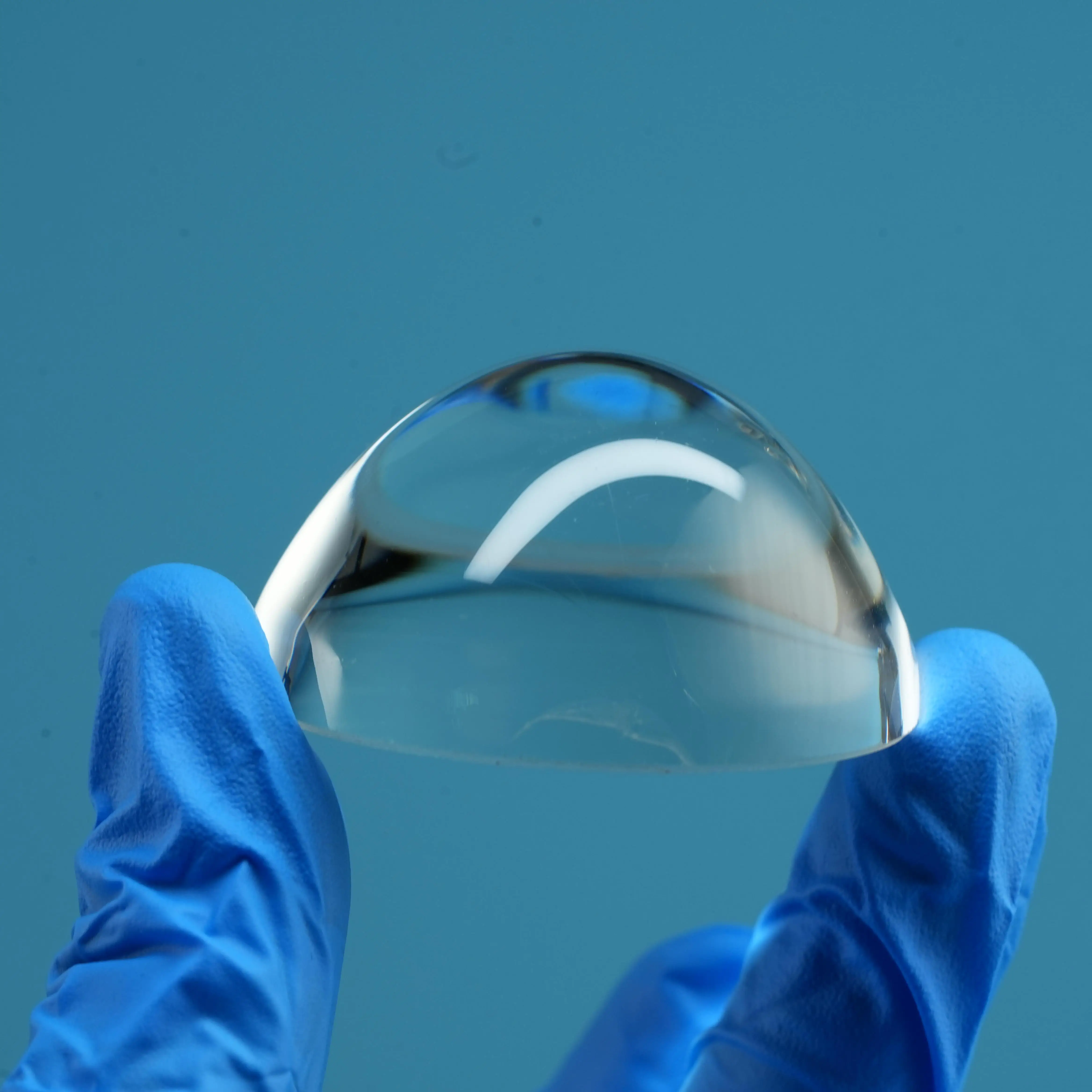 Manufacturer Customized Shaped 30 45 60 90 120 Degree Cob Optical Led Glass Headlight Lens Replacement Glass Lens