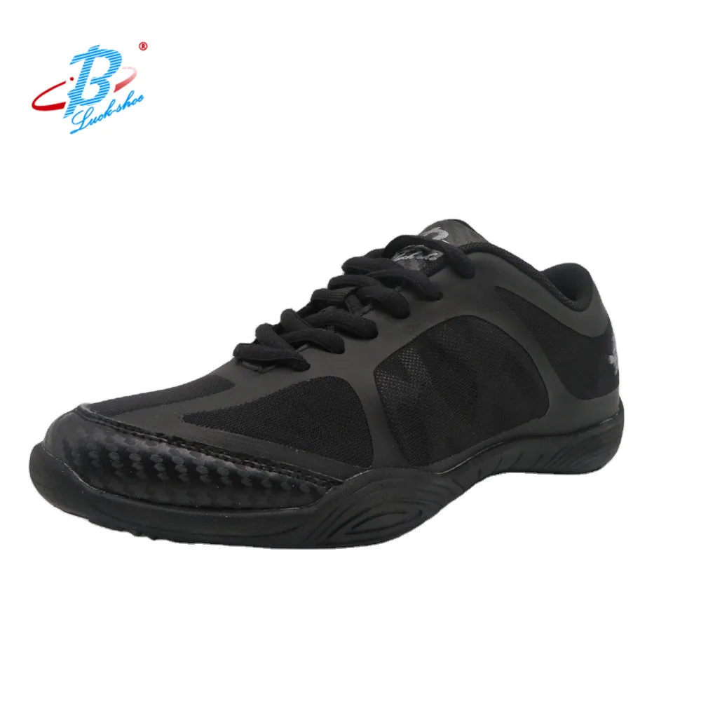 Lightweight comfortable black cheerleading shoes athletic shoe training shoes for competition dancing  training