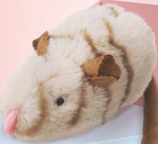 Hot Sale Toy Nature Safe Feather Self-Happy Plush Talkiing Intelligent Sensor Animal Model Simulation Hunting Cat Pet toys