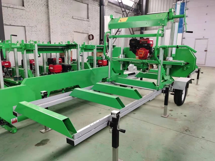 Metal Cutting Band Wood Portable Saw Mill Machine Sawmill Horizontal Wood Bandsaws