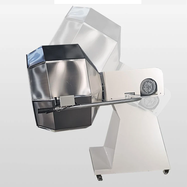 High Quality Seasoning Powder Mixing Blender Machine Popcorn Peanut Flavor Coating Beef Potato Chips Octagonal Mixer Machine