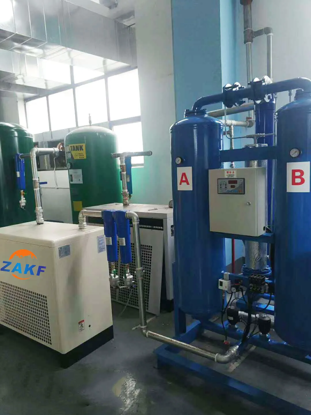 
390CFM 100HP Freeze Drying Machine Compressed Air Refrigeration Equipment Dryer 