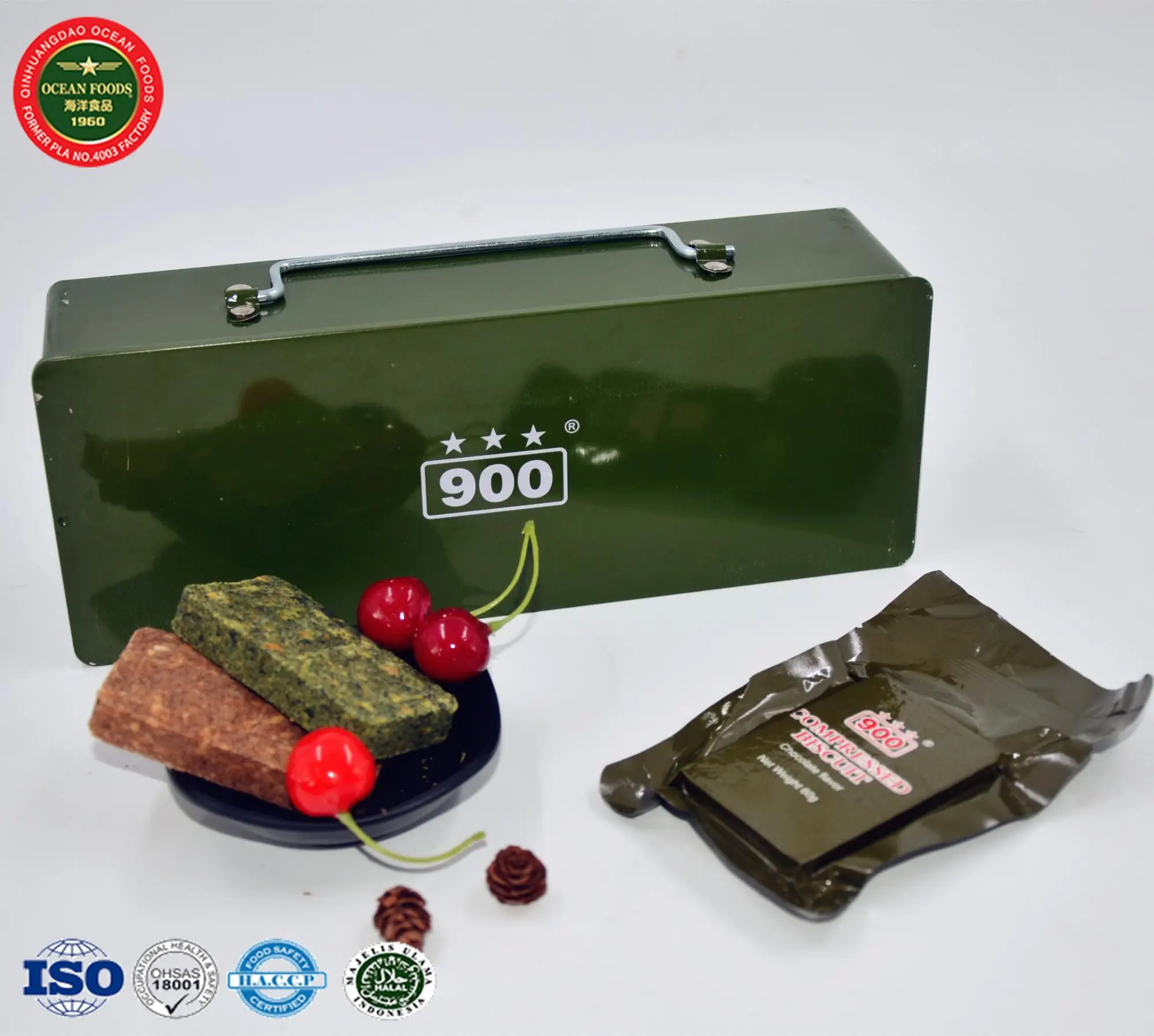 Фаст-фуд спрессованное Бисквитное печенье уличная пищевая смесь аварийные