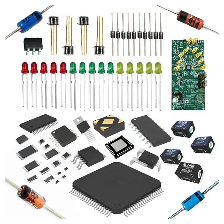 BOM List Electronic Passive Components Integrated Circuit ICs Memory Chip Microchip Connectors Transistors Resistors Capacitors