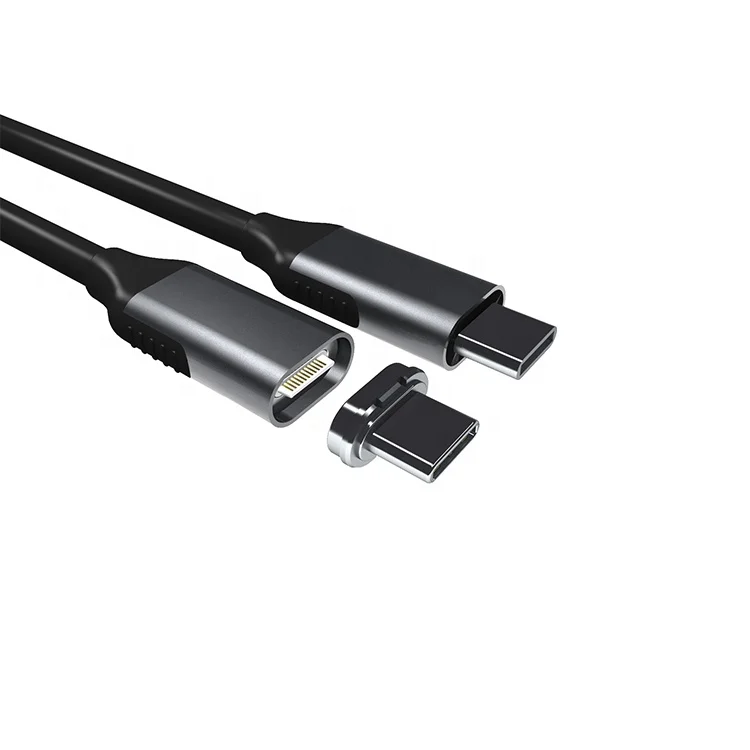 1 м Магнитный кабель для Iphone Micro USB Type C кабель Магнитный Android светодиодный ключ