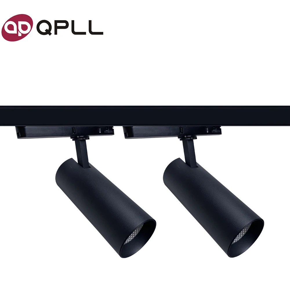 High End Standalone Rail Lighting System Lumiere De Piste Led Ac Cri 97 2Wire 3 Way 48V 110V 220 V 360 Cob Track Light