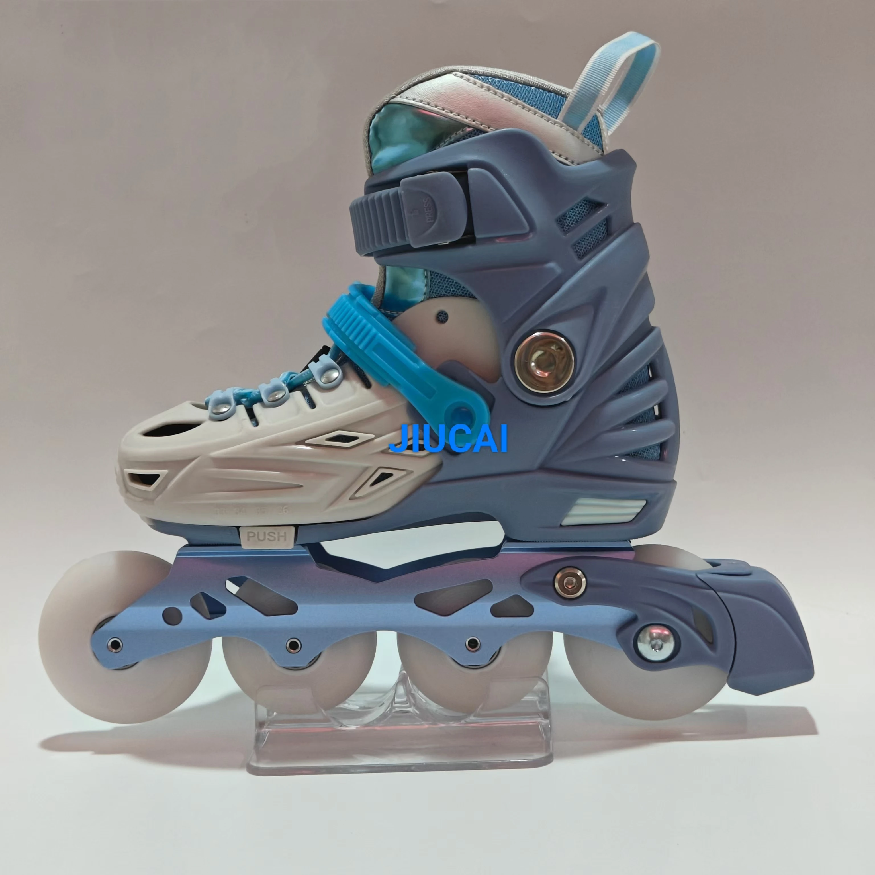 High-End Carbon Fiber Freestyle Inline Skates Advanced Flashing Roller for Children and Adults
