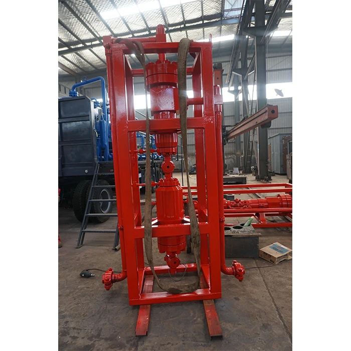 Wellhead petroleum well test cyclone sand desander separator / hydrocyclone desander filter