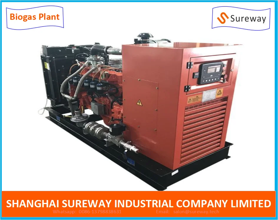 120 KW Gas Generator, natural gas genset for power generation