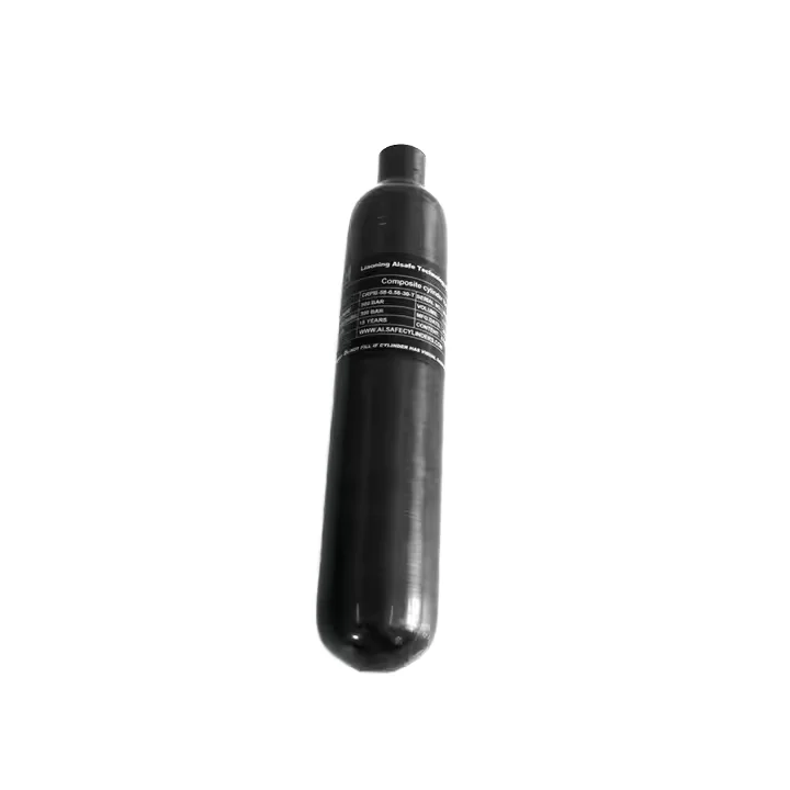 Leisure Sport Portable 0.58L Winding Bottle Carbon Fiber Gas Cylinder Mini air Tank