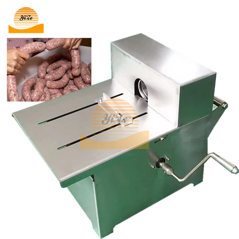 Industrial Portable Manual Sausage Twist Machine Knotting Tying Binding Wire Sausage Stuffer Linker Machine