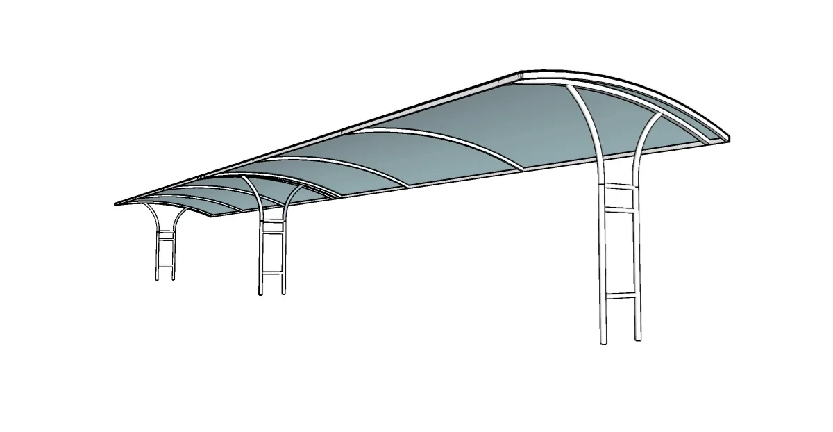 2024 Steel Outdoor General Car Parking Use Retractable Canopies Garage Push and Pull Event Storage Carports Tent