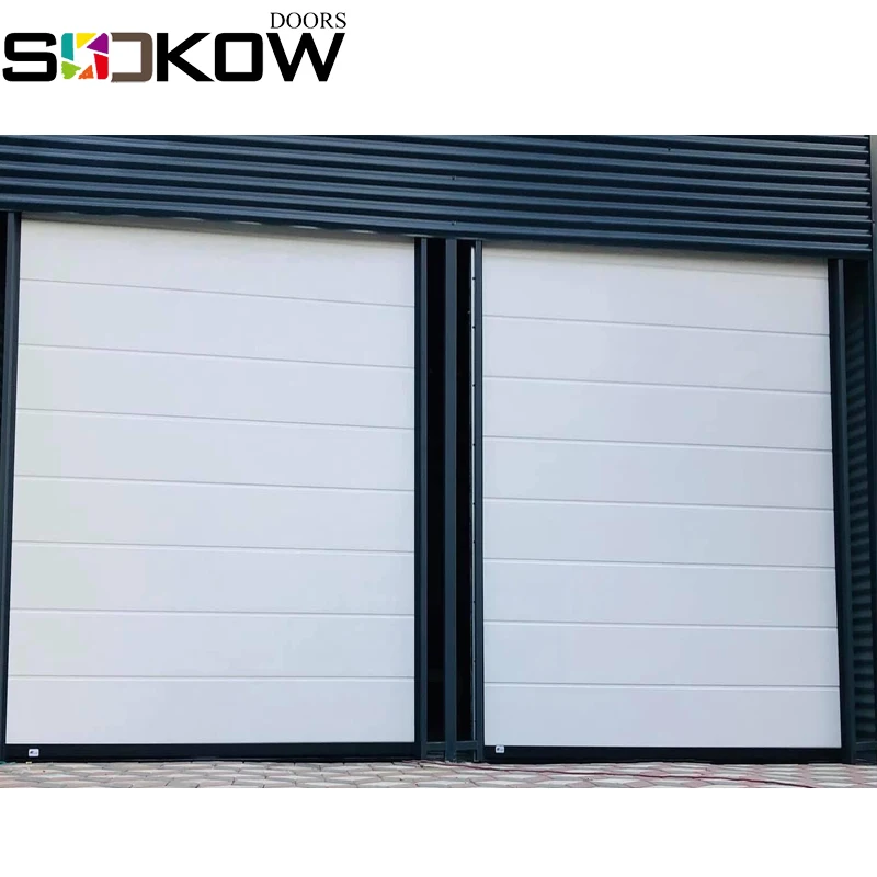 villa sectional garage door steel garage door temporary