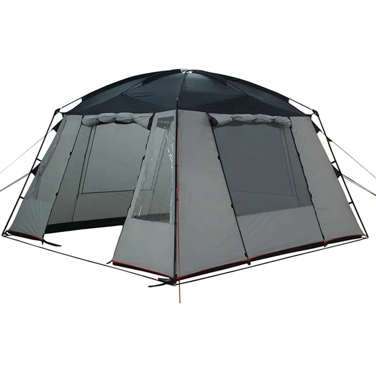 Luxury Outdoor 5-8 People Large Sunshade Canopy Garden Gazebo Outdoor  Camping Tent