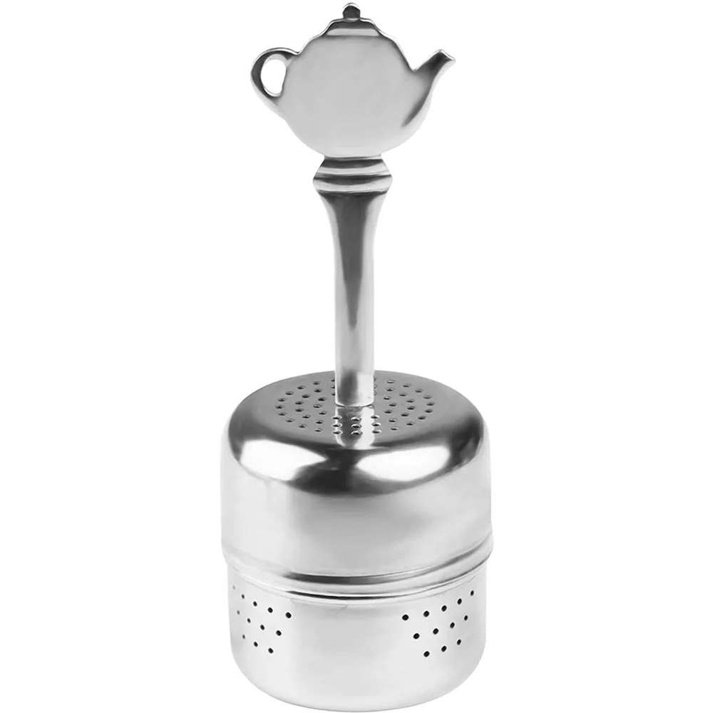 Tea Infuser Stainless Steel Tea Strainer & Steeper Cute Teapot Shaped Tea Filter for Mug Cup