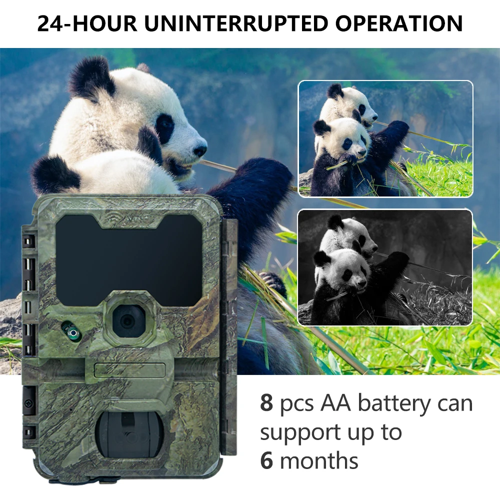 Keepguard 2024 new 4K WIFI trail camera for wildlife observation or security wireless transmit game cameras