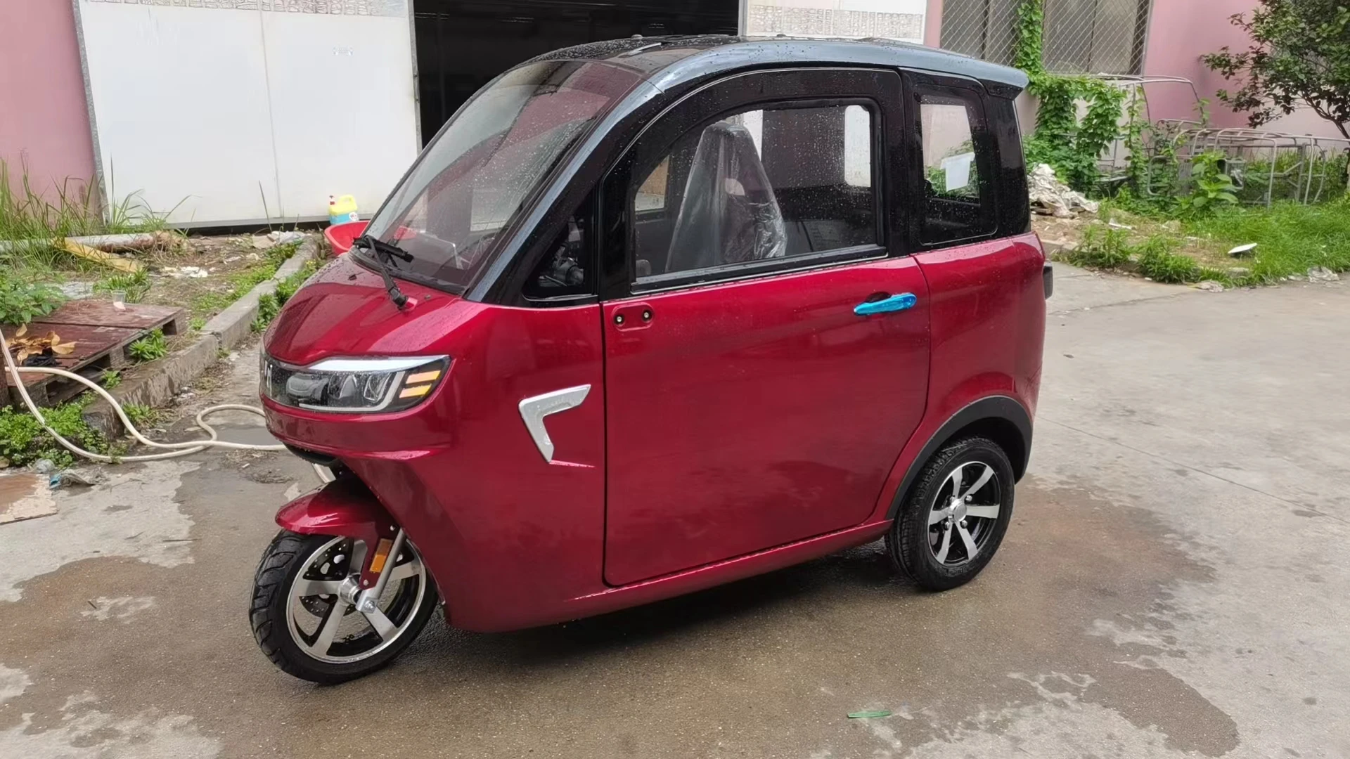 ELION A1 1500W60V58AH Battery EEC Tricycle Vehicle Pure Electric Tricycle Motorcycle